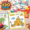 10 Book Set, Children'S Coloring Book To Enhance Cognitive Thinking, Including 10 Cartoon Themes For Boys And Girls