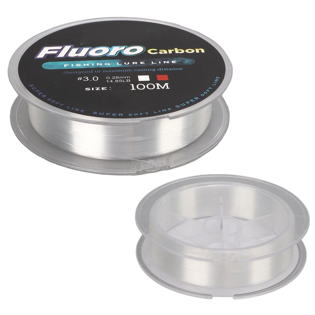 100 м сверхпрочная нейлоновая рыболовная леска для ловли карпа износостойкая плетеная основная леска для ловли карпа #3.0