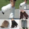 Winter Fashion Women Boot Covers?Furry Solid Color Faux Fur Soft Leg Warmers