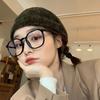 Anti-Blue Light Glasses Large Frame Square Eyewear Women Men Daily Leisure Eyeglasses Blue Light Blocking Man Lady Eyeglasses