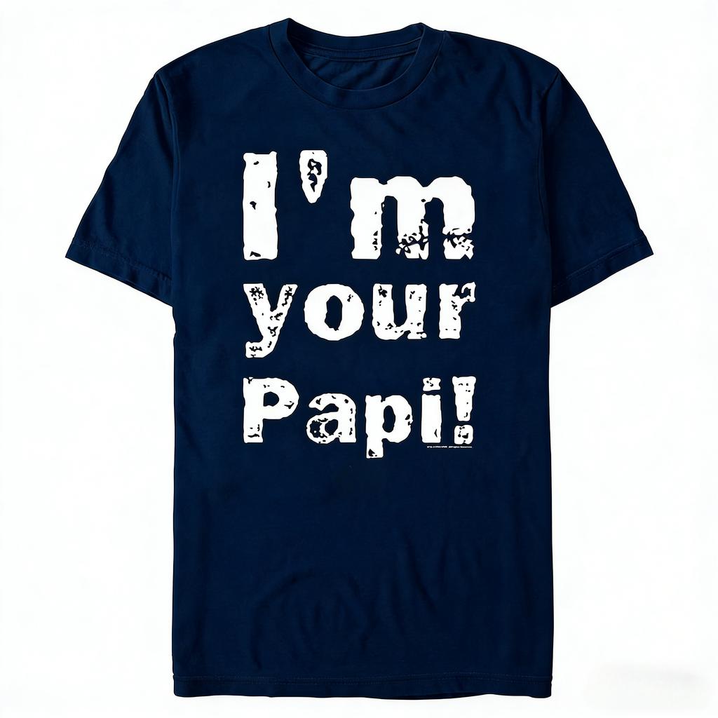 Eddie Guerrero 100cotton Unisexs shirt oversized Im Your Papi graphics shirt summer New Womens Y2k hot sale Oneck retro Tshirt