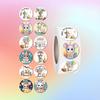 New Style, Cartoon Mouse, Birthday Party Decoration, Roll Stickers, Gift Packaging, Sealing Stickers, 12 Pattern Designs
