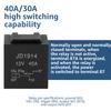 5/10Pcs Automotive Relay Waterproof 5-Pin 12V Car Relay Switch Premium 30/40 AMP SPDT Marine Relays Dust-Proof Auto Relay Switch