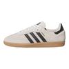 adidas Кроссовки Unisex Samba ADV Alumina Black Gum с кремовой подошвой и черным верхом JR7108