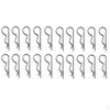 20 Pieces Marine Stainless Steel R Retaining Clip Spring Split Pin 1.6x32mm