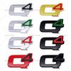 RZUD8 3D Metal Q2 Q4 Letter Badge Rear Giulia Stelvio Trunk Emblem Car Stickers For Alfa Romeo Giulia Stelvio Car Styling Accessories