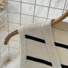 Комплекты из 2 предметов, женские наряды, полосатая вязаная майка без рукавов с v-образным вырезом + юбки с запахом, летняя юбка с высокой талией, модный комплект, Прямая поставка