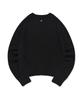 FALLETT Гранж Прозрачный Вязаный Черный
