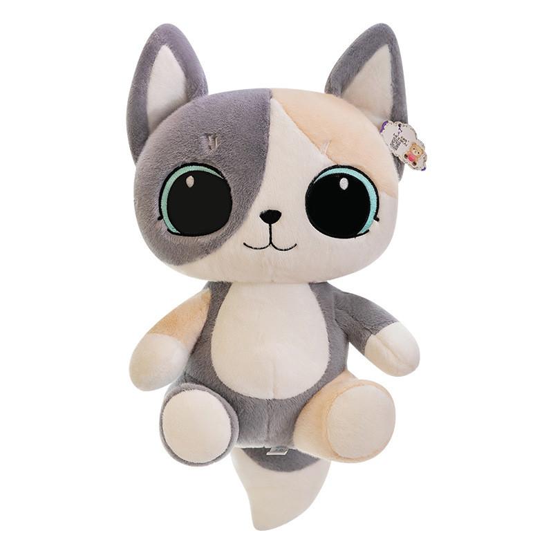 Plush Cat Toy Cartoon Stuffed Doll Bedroom Decoration Kids Birthday Cute Gift