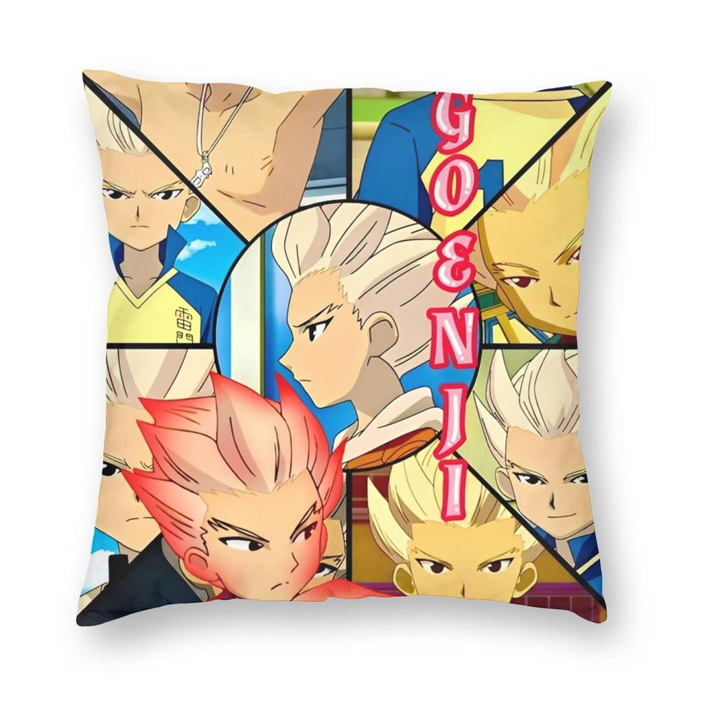 Inazuma Eleven Anime Pillowcase Doublesided Printing Polyester Cushion Cover Decoration Pillow Case Cover Home Square cm