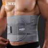 OLIKEI Sports Waist Support Gym Fitness Belt for Men Women Weightlifting Lower Lumbar Support Body Shaper Belt Waist Trainer Waist Protector