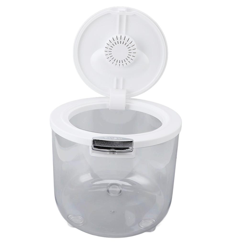 Rice Bin Large Capacity Transparent Sealed Rice Storage Container Bucket Rice Dispenser for Rice