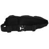 Sports Waist Bag Multifunction Outdoor Waterproof Largecapacity Belt Bag Running(Black   Size)