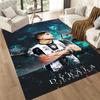 Juventus Floor Rug Office Rug Suitable For Balcony Dining Room Foyer Bedrooms Antislip Rug Anime Office Decor