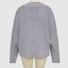 Autumn and Winter Women's Fashion V-neck Bat Sleeve Knitted Cardigan  Sweater