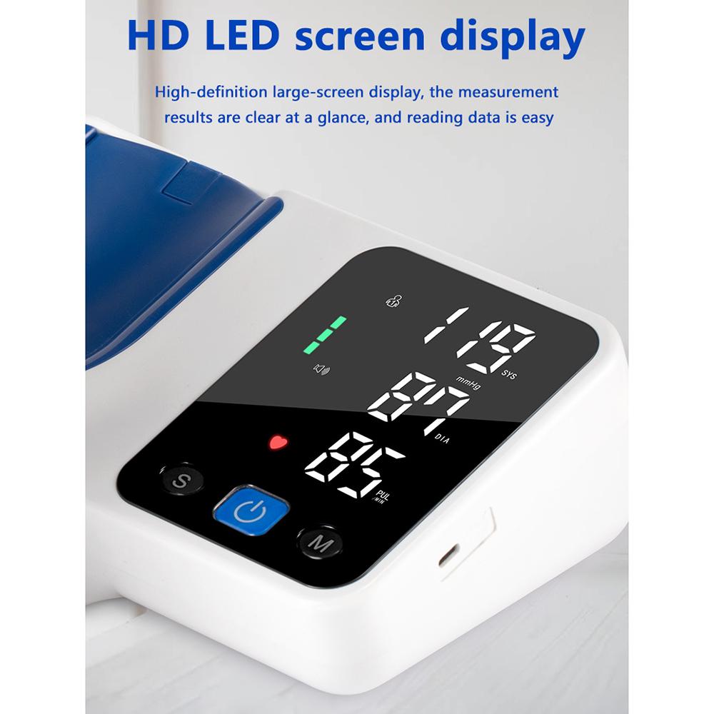 JZIKI ZK-B883 Электронный монитор артериального давления с рукояткой Цифровой монитор АД Подвижный тонометр