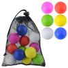 Универсальный мяч для гольфа, большой, цветной, мягкий, бесшумный, тренировочный набор для сближения, вместимость, видимость, поглощение, для помещений и улицы