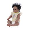 45 см черная кожа африканская кукла-младенец игрушка милая реалистичная кукла-девочка реборн детский подарок
