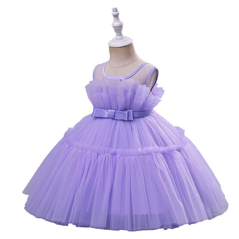 Best-Selling Girl's First Birthday Mesh Princess Party Dress