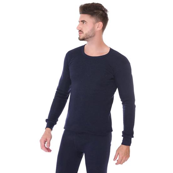 Thermal Underwear for Men Fleece Lined Long Johns Top And Bottom Set Casual Cold Weather Base Layer Set