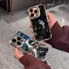 Чехол для телефона 'Астронавт, Луна, Звезды' для IPhone 17 Air 16 15 14 13 12 11 Pro Pro Max Plus Прозрачный Мягкий Чехол