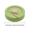 1/4Pcs Plastic Leak-Proof Food Storage With Straw Hole Canning Lids Jar Caps Mason Jar Lids