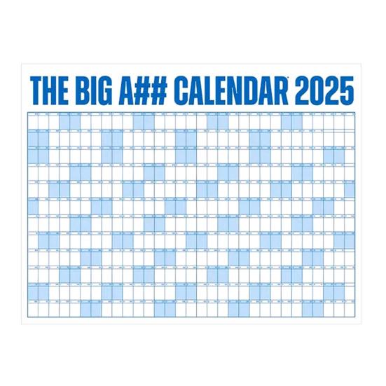 Календарь сухого стирания 2025 года, большой годовой планировщик для стены, 47" X 35", горизонтальный макет, стираемый календарь для класса, офиса, дома