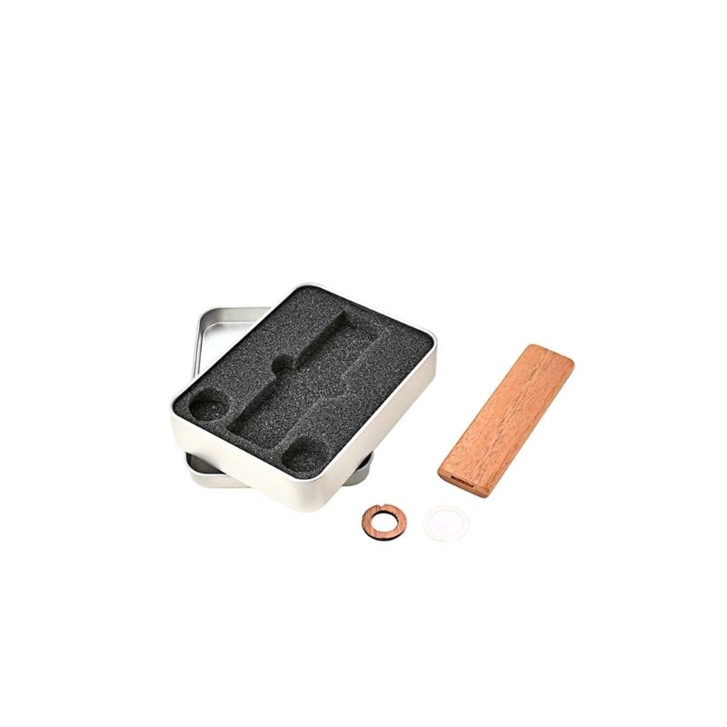 Mini Wooden Kazoo With Metal Box Guitar Ukulele Accompaniment Orff Instruments Flute Harmonicas For Music Lovers