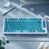 Xiaomi Новые 132 клавиши Английские ПК Полностью прозрачные колпачки клавиш Механическая клавиатура Индивидуальные Высота Cherry Многоязычные колпачки клавиш для MX клавиатуры