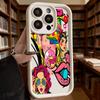 Pop Art Women with Lollipop Luxury Anti-Slip TPU Phone Case For Xiaomi Redmi Note 15 14 13 12 11 10 9 Pro Full Protective Cover