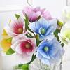 2 Fork Magnolia Artificial Flower Ornaments Photography Props Festival Table Flowers Decoration