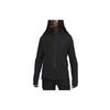 Tech Fleece Lightweight Solid Logo Double Zipper Hooded Jacket Men Jacket Black DX0822-010