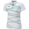 Теннисная одежда, игровая рубашка с коротким рукавом, впитывающая пот, быстросохнущая 62JAA205, белая XL, женская
