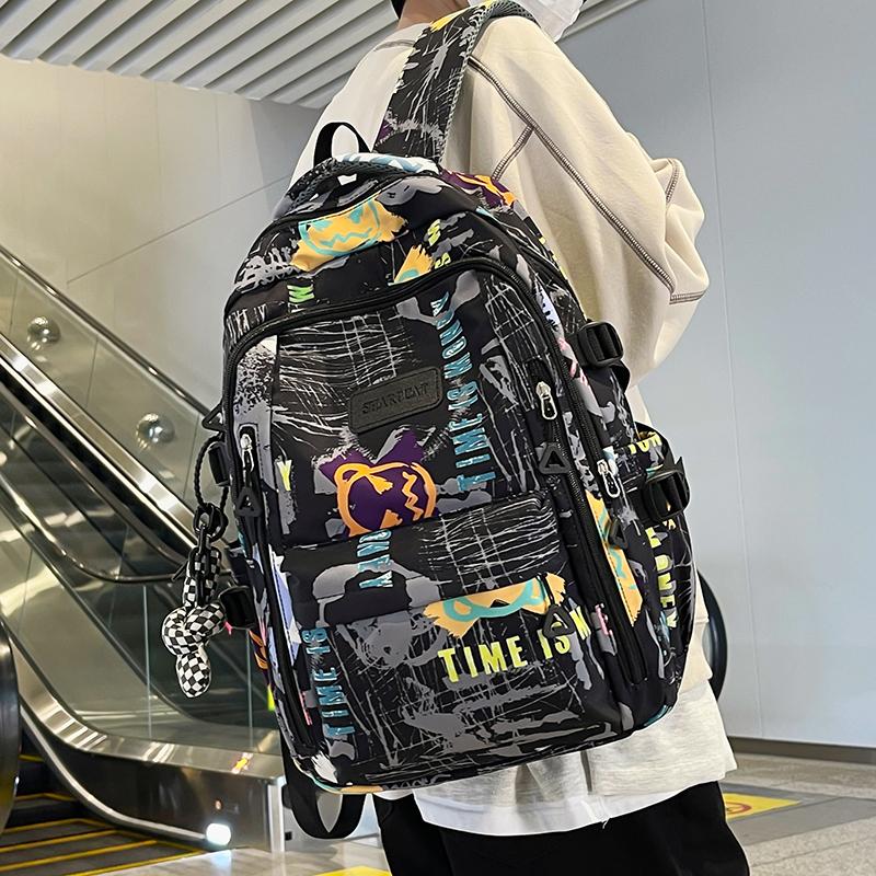 Рюкзак с принтом, женский школьный рюкзак для школьников младших классов, школьный рюкзак