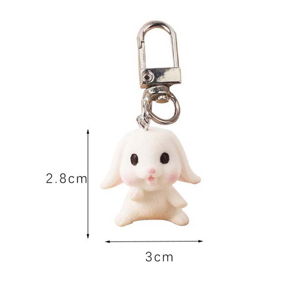 Bag Trinket Car Interior Accessories Keyring Ornaments Rabbit Key Chain Key Chain Pendant Key Rings