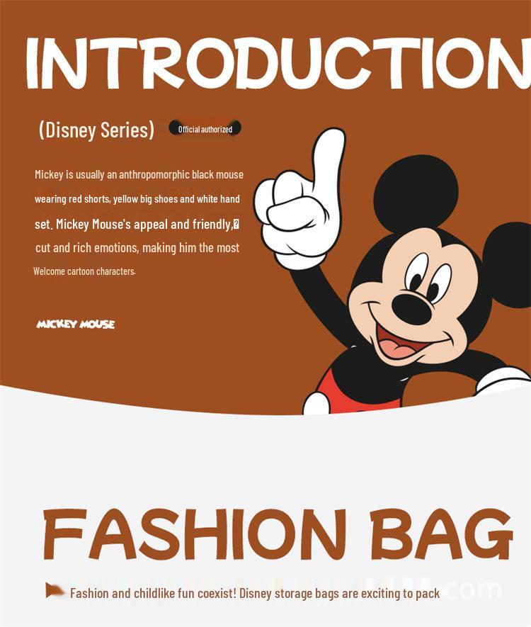 Диснеевский мультяшный большой вместимости держатель для студенческого билета и карт - Портативный, стильный и компактный кошелек.