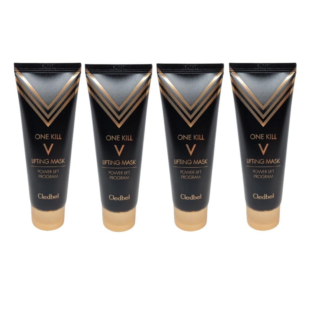 Маска-лифтинг Cledbell One Kill V Thread, 4 упаковки