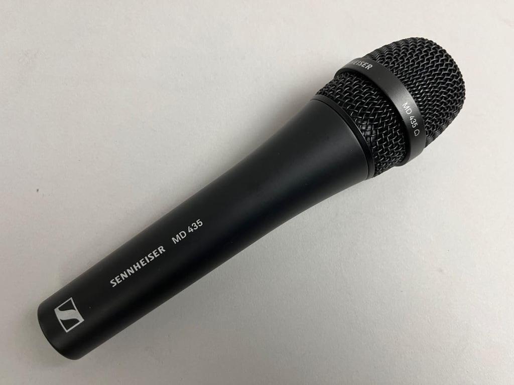 Sennheiser MD 435 Динамический вокальный микрофон Кардиоидный [Внутренний оригинальный продукт] 508827 Прочная конструкция Производство живой музыки Запись инструмента