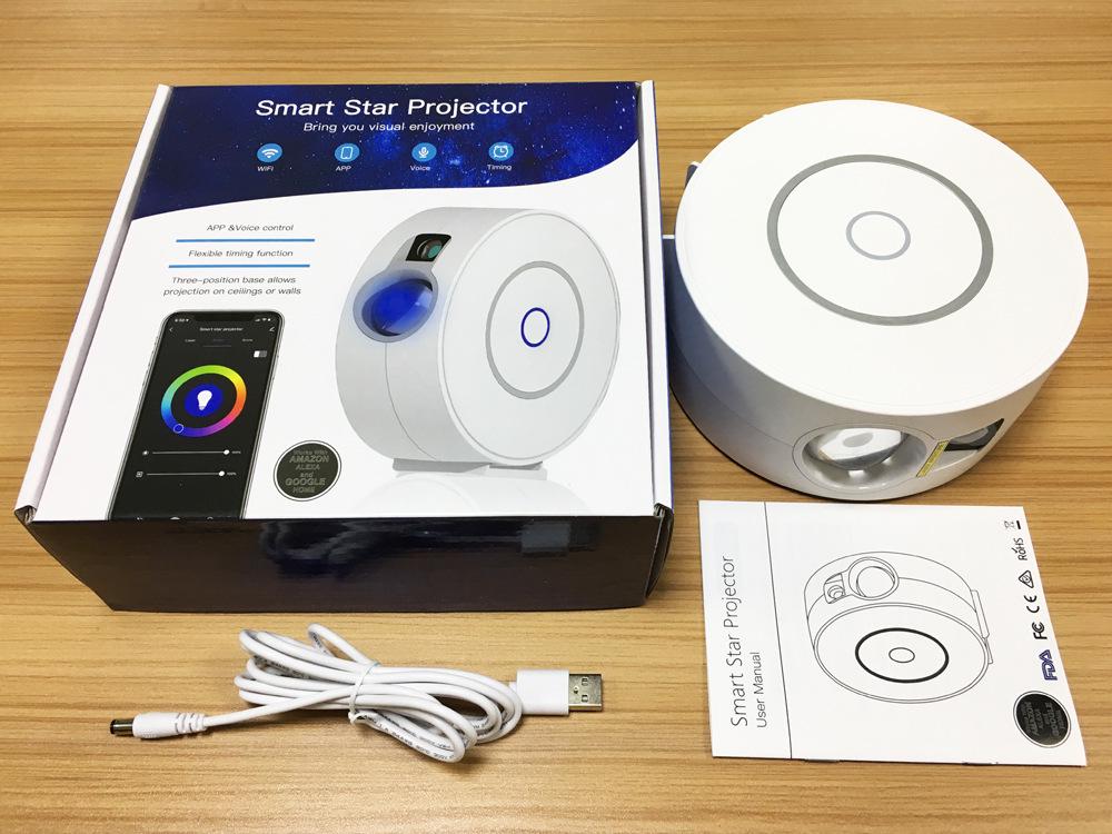Умный WiFi светодиодный лазерный ночник «Звездное небо» с управлением через приложение