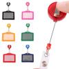 No Zipper Office Supplies Tag ID Card Holder Protective Shell Badge Case Credit Card Holder