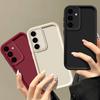 Чехол конфетного цвета для Samsung Galaxy S25 Edge S24 S23 FE S22 S21 Ultra Plus A55 A54 A56 A36 A26 A34 A15 A14 A16 5G силиконовый чехол