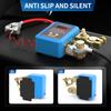 DaierTek 240A Kill Switch 12V Remote Battery Disconnect Switch with Led Voltage Display Automatic Power Shut Off Switch for Auto