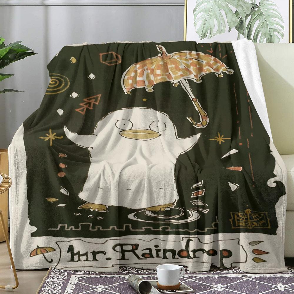 G-Gintama Elizabeth Throw Soft Flannel Throw Summer AC Blanket Lightweight Cool Nap Blanket for Sofa Bed Couch Travel
