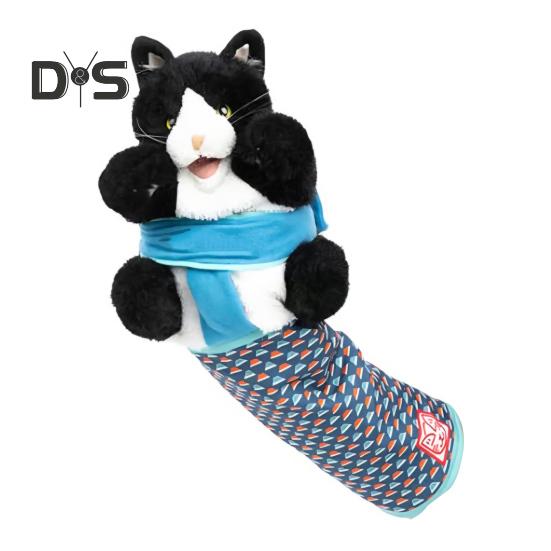 1 шт/2 шт кошка кукла борец игрушка интерактивные мягкие игрушки ручная кукла с жесткой подкладкой для безопасной игры кошка кукла борец игрушка для борьбы от скуки