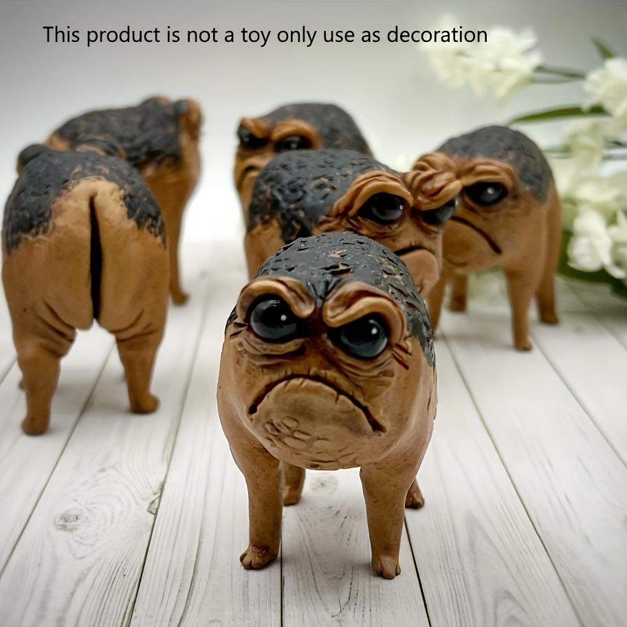 1 шт., статуя сварливой черной африканской дождевой лягушки из смолы, украшения для поделок из смолы злого авокадо, декор комнаты, домашний декор, декор сцены, декор рабочего стола, домашний декор