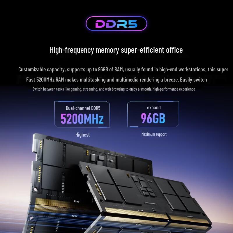 Minisforum 795S7 SE Ryzen R9-7945HX Высокопроизводительный мини-ПК (Китайская версия)