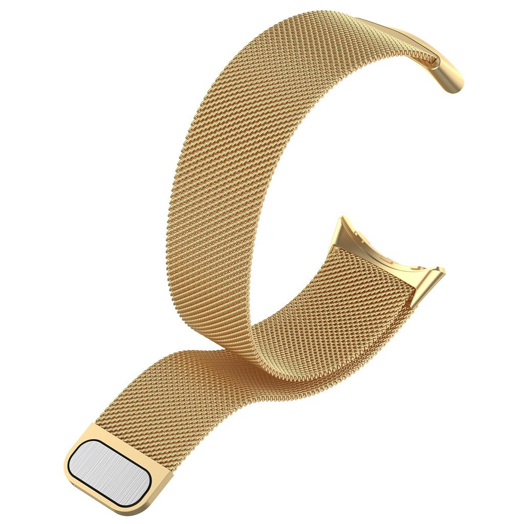 For Google Pixel Watch 4 45mm/Watch 3 45mm Metal Watch Strap Milanese Mesh Magnetic Wrist Band