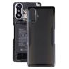 Стеклянная задняя крышка аккумулятора для игр Xiaomi Redmi K40(черный)