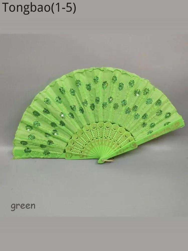 Старинный маленький складной веер