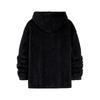 Men's Solid Color Plush Sweatshirt Hoodie Men's Sports Large Size Casual Sweatshirt